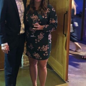 Leith Floral Minidress